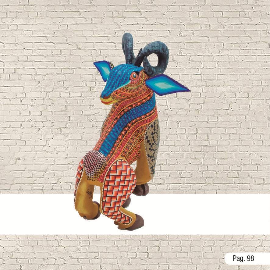 Alebrije Goat Detailed
